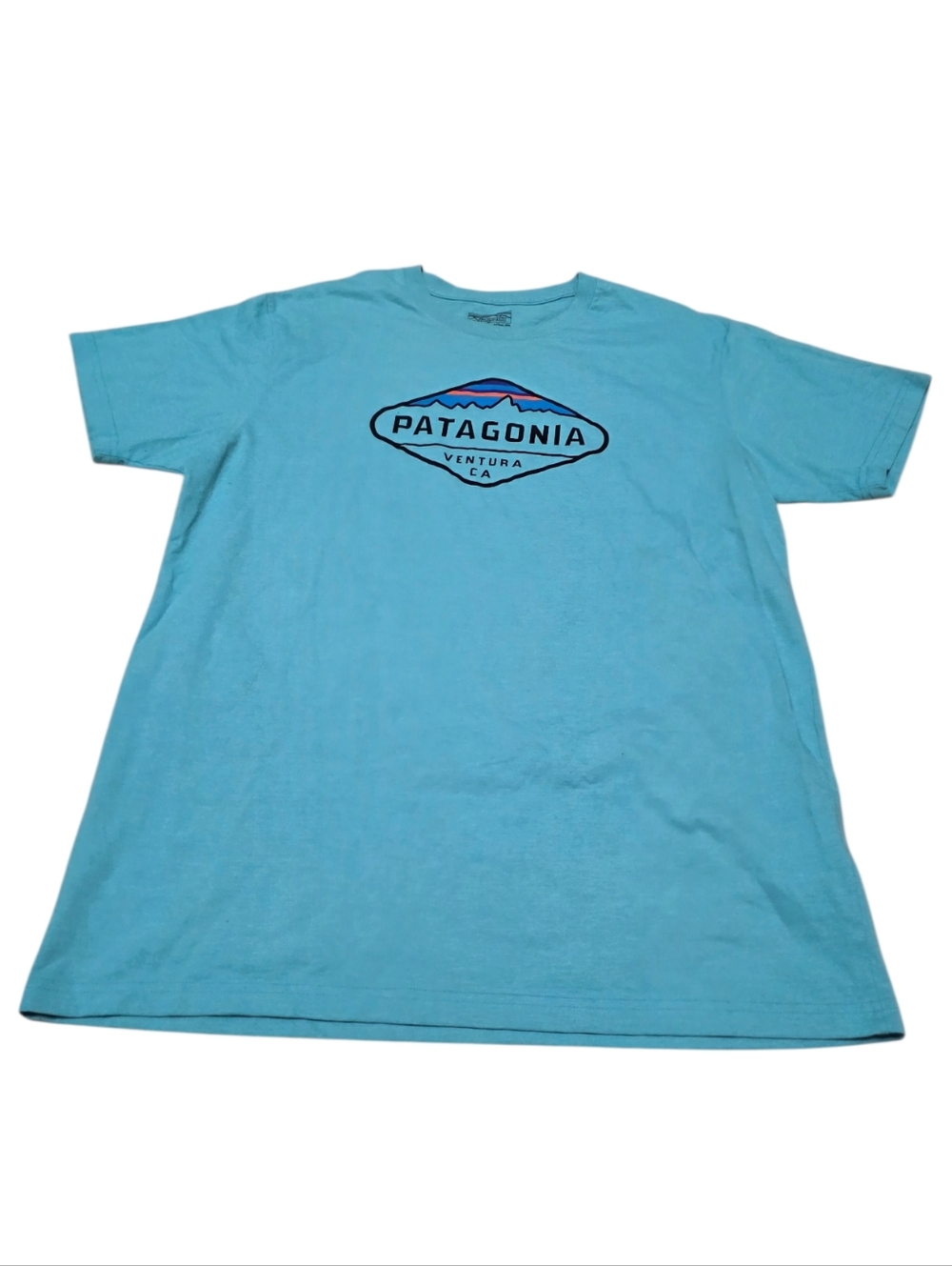 Patagomia Ventura CA Crewneck Short Sleeve Slim Fit T-shirt - Picture 2 of 7